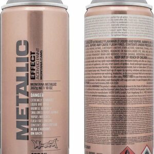 Montana Cans Σπρέι Βαφής Metallic Ακρυλικό με Μεταλλικό Εφέ Silver EMC7010 400ml