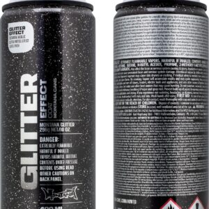 Montana Cans Σπρέι Βαφής με Glitter Εφέ Silver 400ml