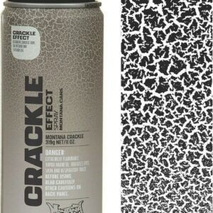 Montana Spray Effect Crackle Τraffic Black 9017 400ml