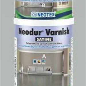 Neotex Neodur Βερνίκι Εμποτισμού 2 Συστατικών Άχρωμο Σατινέ 1lt