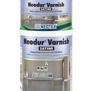 Neotex Neodur Βερνίκι Εμποτισμού Πολυουρεθάνης 2 Συστατικών Άχρωμο Σατινέ 5.2lt