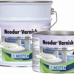Neotex Neodur Βερνίκι Επιφάνειας Πολυουρεθάνης 2 Συστατικών Άχρωμο Γυαλιστερό 15lt