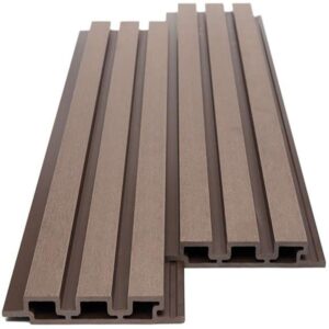 Newplan WPC Panel με 3D πηχάκια.8530 - Διαστάσεις σανίδας: (2.5cm x 17.65cm x 290cm)