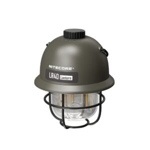 NiteCore L Series LR40 Φανάρι Led Επαναφορτιζόμενο με Φακό Green 100lm