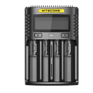 NiteCore UMS2 Φορτιστής 2 Μπαταριών Li-ion Μεγέθους 18650