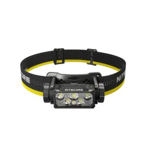 NiteCore Επαναφορτιζόμενος Φακός Κεφαλής LED με Μέγιστη Φωτεινότητα 1600lm Hc60 HC60UHE