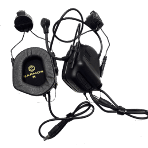 Ωτοασπίδες - Ακουστικά Επικ.Military EARMOR M32H-ARC-MARK-I Blk - DUAL COM