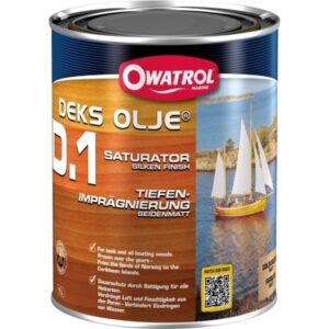 Owatrol  Decks Olje D1 Oil Άχρωμο Ματ 1lt  (#OWA-831)