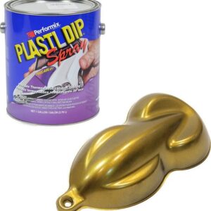 Plasti Dip Χρώμα Προστατευτικού Φιλμ 1lt Gold Metalizer Sprayable