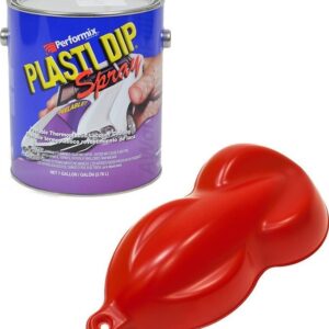 Plasti Dip Χρώμα Προστατευτικού Φιλμ 1lt Red Sprayable