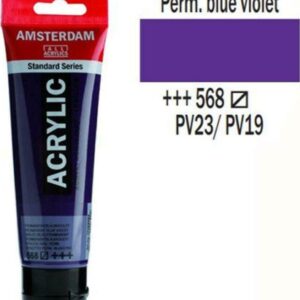 Royal Talens Amsterdam All Acrylics Standard 120ml Permanent Blue Violet 568