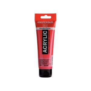 Royal Talens Amsterdam All Acrylics Standard 120ml Permanent Red Purple 348
