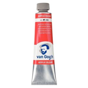 Royal Talens Van Gogh Acrylic 40ml Naphthol Red Light 398
