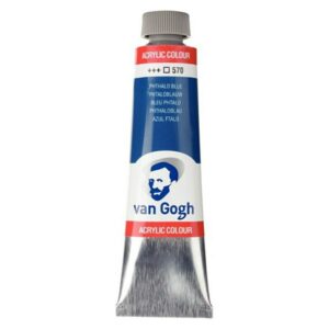 Royal Talens Van Gogh Acrylic 40ml Phthalo Blue 570