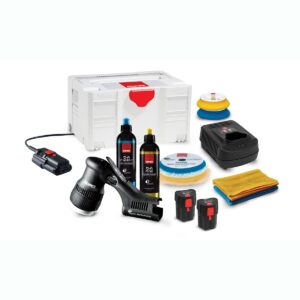 Rupes Mini Ibrid Περιστροφικός Αλοιφαδόρος 2x2.5Ah με Ρύθμιση Στροφών (#110005)