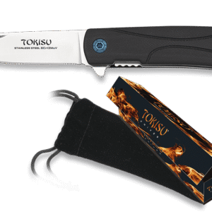 ΣΟΥΓΙΑΣ TOKISU pocket knife. G10/CNC . Blade 7cm, 18681