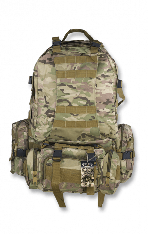 Σακίδιο πλάτης BARBARIC, Backpack. Camo. 50 lt, 34881-CP