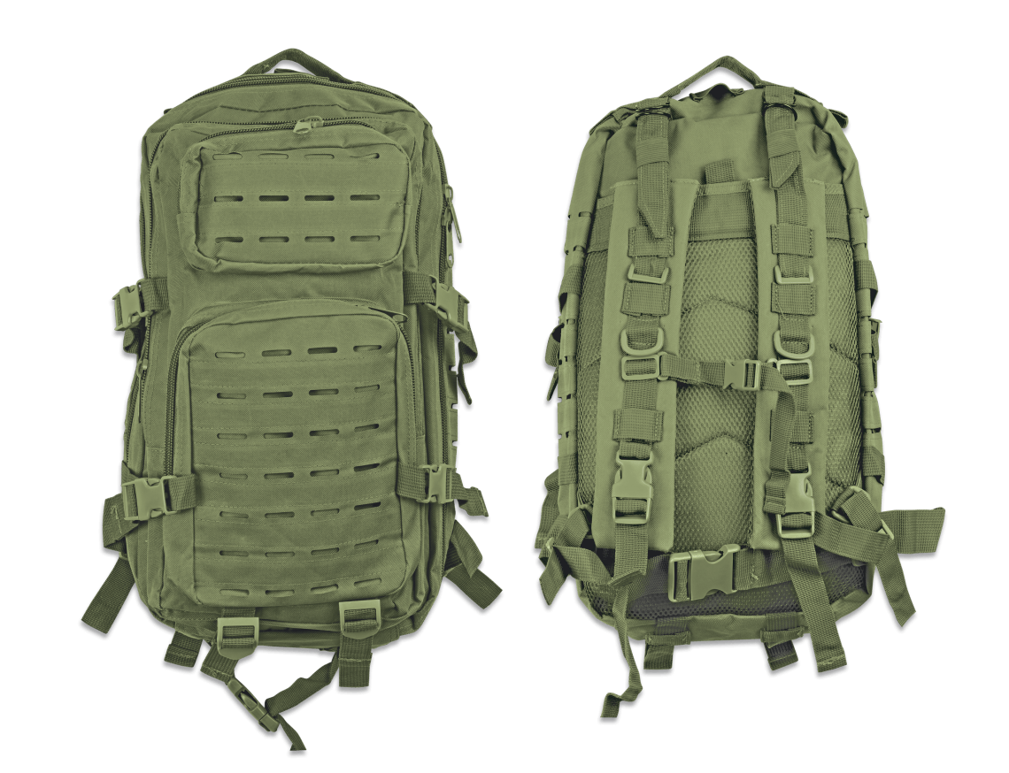 Σακίδιο πλάτης BARBARIC Green 30l, 39178