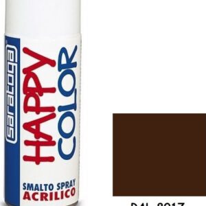 Saratoga Σπρέι Βαφής Happy Acrylic Chocolate Brown RAL 8017 400ml