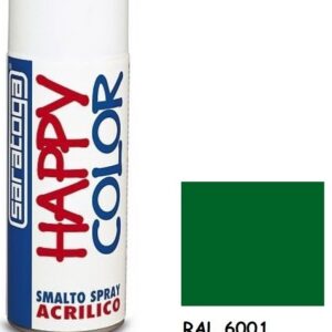 Saratoga Σπρέι Βαφής Happy Acrylic Emerald Green RAL 6001 400ml
