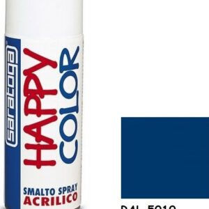 Saratoga Σπρέι Βαφής Happy Acrylic Gentian Blue RAL 5010 400ml