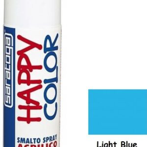 Saratoga Σπρέι Βαφής Happy Acrylic Light Blue 400ml