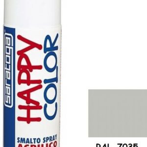 Saratoga Σπρέι Βαφής Happy Acrylic Light Grey RAL 7035 400ml