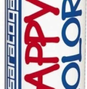 Saratoga Σπρέι Βαφής Happy Acrylic με Γυαλιστερό Εφέ Flame Red RAL 3000 400ml