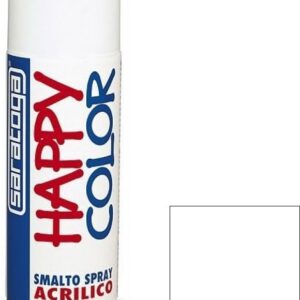 Saratoga Σπρέι Βαφής Happy Acrylic με Ματ Εφέ Διάφανο 400ml