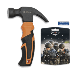 Σφυρί κοντό ALBAINOX, Mini-hammer Black/orange 16 cm
