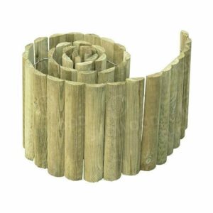 ShoWood 30002 Ξύλινος Φράχτης σε Μπεζ Χρώμα 1.0x1.8m