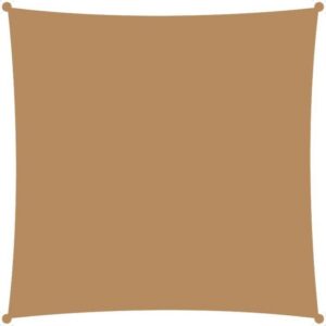 Showood Τετράγωνο Πανί Σκίασης Εκρού 3.6x3.6m 230gr/m²