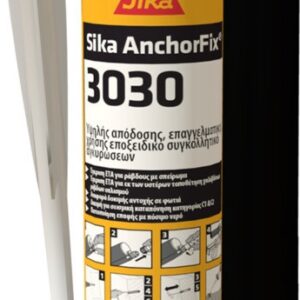 Sika Anchorfix 3030 Σφραγιστική Σιλικόνη Γκρι 385ml (12 Τεμάχια)