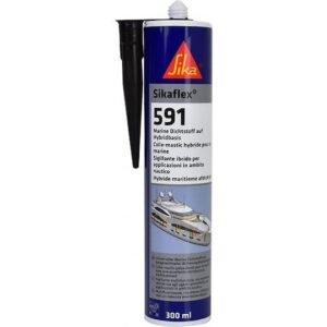 Sika Sikaflex 591 Σφραγιστική Σιλικόνη Μαύρη 300ml