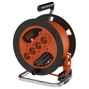 Stanley Μπαλαντέζα Καρούλι 1 Θέσης με Καλώδιο 50m Διατομής 3 x 1.5mm² SXECFS9QBXE