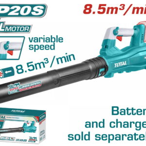 TOTAL ΕΠΑΓΓ. ΦΥΣΗΤΗΡΑΣ ΚΗΠΟΥ ΜΠΑΤ. Li-ion 20V ΧΩΡΙΣ ΜΠΑΤΑΡΙΑ & ΦΟΡΤΙΣΤΗ BL Motor (TABLI20428)