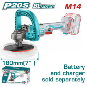 TOTAL ΕΠΑΓΓ. ΓΩΝΙΑΚΟΣ ΑΛΟΙΦΑΔΟΡΟΣ ΜΠΑΤ. Li-ion 20V / 180mm ΧΩΡΙΣ ΜΠΑΤΑΡΙΑ & ΦΟΡΤΙΣΤΗ (TAPLI2018)