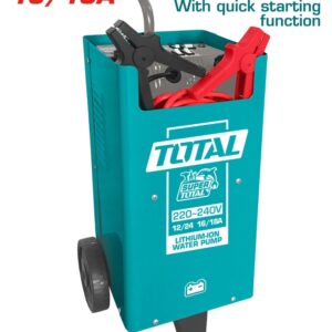 TOTAL ΕΠΑΓΓ. ΦΟΡΤΙΣΤΗΣ-ΕΚΚΙΝΗΤΗΣ ΜΠΑΤΑΡΙΩΝ 12/24V / 16-18A / 70-300Ah (TBC2201)
