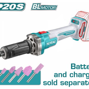 TOTAL ΕΠΑΓΓ. ΛΕΙΑΝΤΗΡΑΣ ΙΣΙΟΣ ΜΠΑΤ. Li-ion 20V ΧΩΡΙΣ ΜΠΑΤ & ΦΟΡΤΙΣΤΗ BL Motor (TDGLI2001)