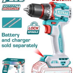 TOTAL ΕΠΑΓΓ. ΔΡΑΠΑΝΟΚΑΤΣΑΒΙΔΟ ΜΠΑΤ. Li-ion 20V / 55Nm BL Motor ΧΩΡΙΣ ΜΠΑΤ & ΦΟΡΤΙΣΤΗ (TDLI205581)