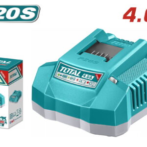 TOTAL ΕΠΑΓΓ. ΤΑΧΥΦΟΡΤΙΣΤΗΣ 4A ΓΙΑ ΜΠΑΤΑΡΙΕΣ Li-ion 20V (TFCLI20411E)