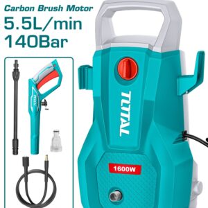 TOTAL ΠΛΥΣΤΙΚΟ ΝΕΡΟΥ 1.600W / 140 Bar / Brush motor (TGT11336)