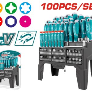 TOTAL ΣΕΤ ΚΑΤΣΑΒΙΔΙΑ 100ΤΕΜ ΣΕ ΕΚΘΕΤΗΡΙΟ ΠΑΓΚΟΥ (THT2506100)