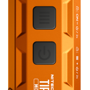 ΦΑΚΟΣ LED NITECORE TIP3, Μπρελόκ, Rechargeable, Alloy Orange