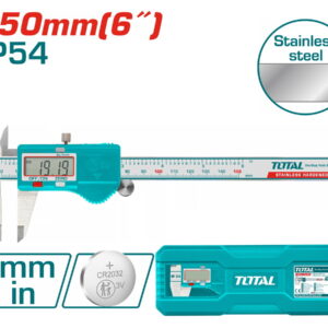 TOTAL ΠΑΧΥΜΕΤΡΟ ΙΝΟΧ ΨΗΦΙΑΚΟ 150mm (TMT321506)