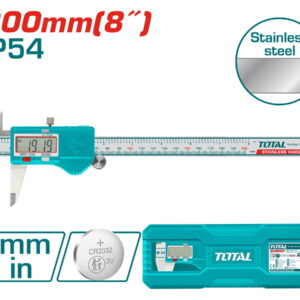 TOTAL ΠΑΧΥΜΕΤΡΟ ΙΝΟΧ ΨΗΦΙΑΚΟ 200mm (TMT322006)