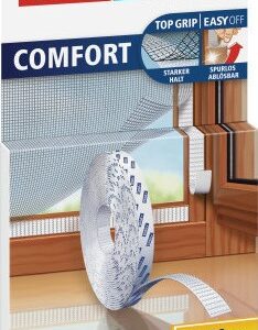 Tesa Comfort Αυτοκόλλητη Ταινία Χριτς Χρατς Λευκή 5.60m