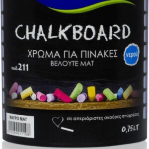 Tetralux Chalkboard Χρώμα Μαυροπίνακα 750ml
