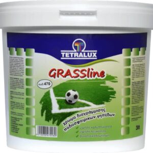 Tetralux Χρώμα Διαγραμμίσεων Grassline 3lt Λευκό