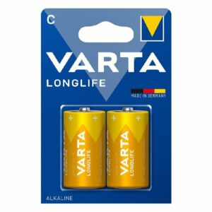 Varta LongLife Extra Αλκαλικές Μπαταρίες C 1.5V 2τμχ (#120305)